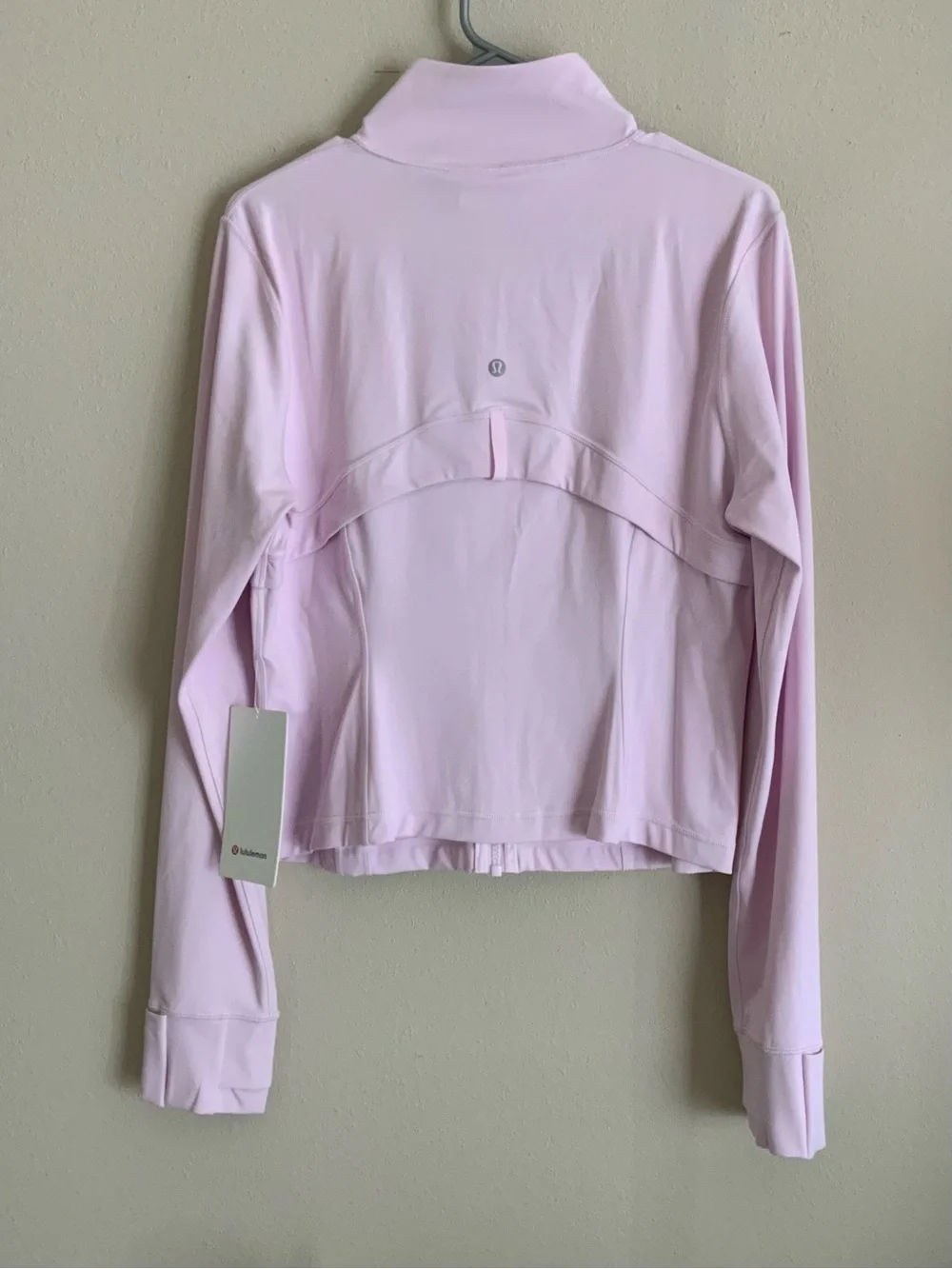 Brand New lululemon Define Crop Jacket - Meadowsweet Pink Size 14